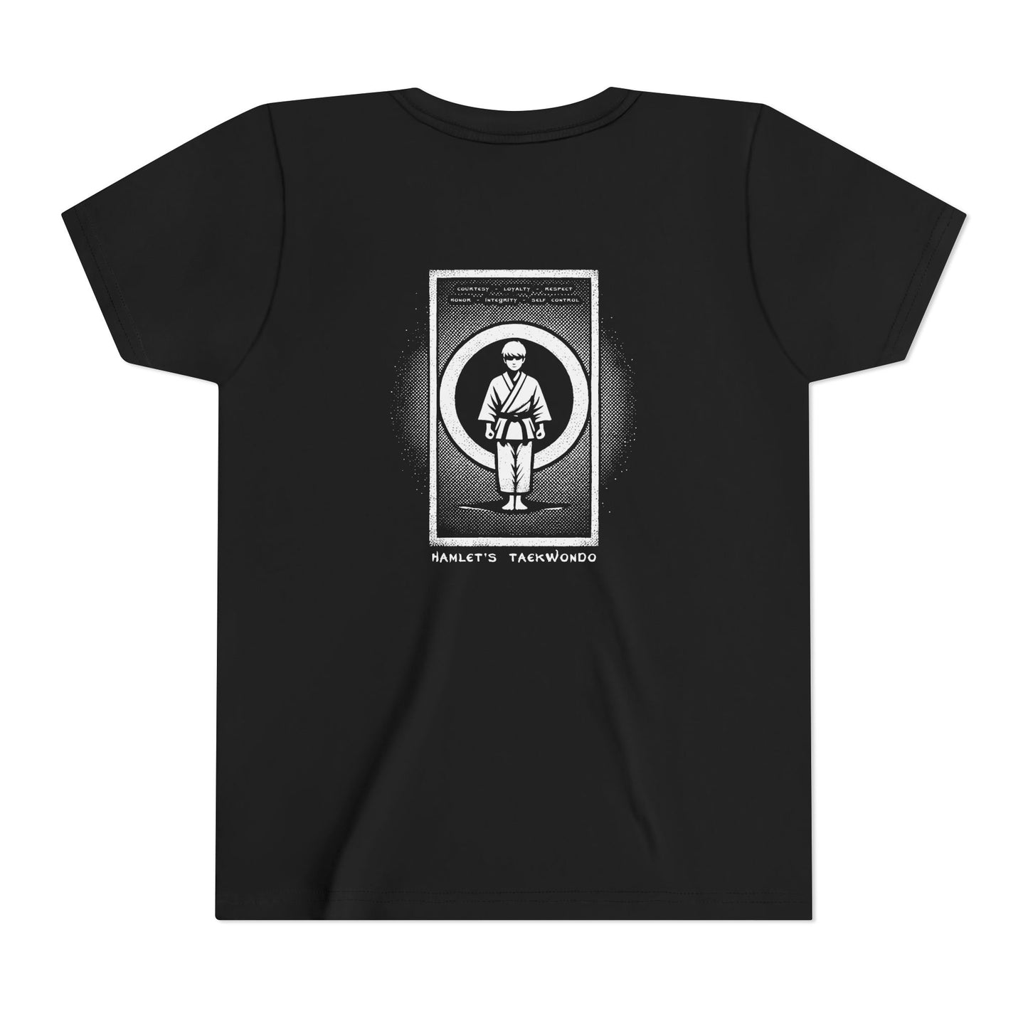 Youth Tee - Hamlets TKD Boy Focus