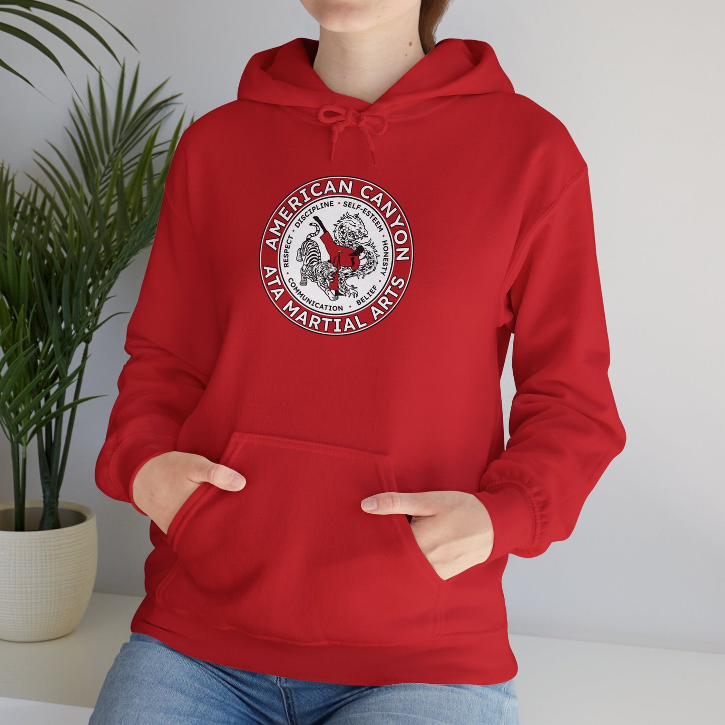 Adult Hoodie - American Canyon ATA - Front Badge