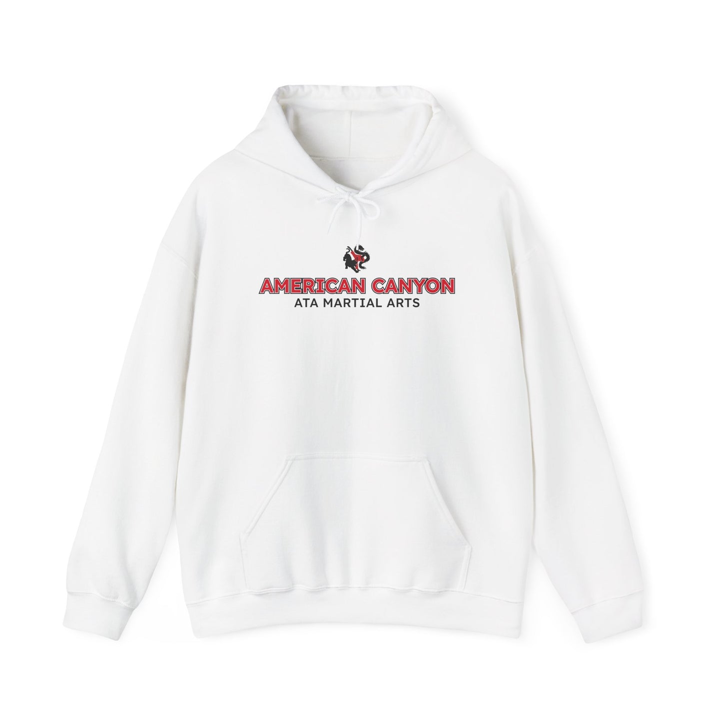 Adult Hoodie - American Canyon ATA - Front Name Back Tiger Dragon