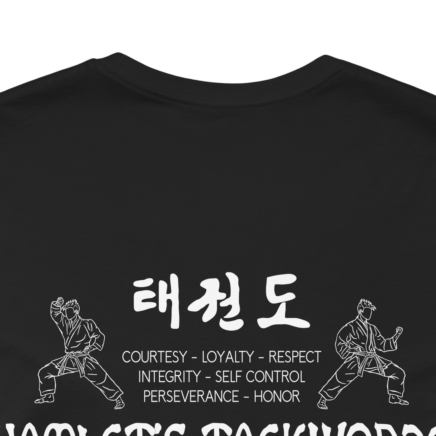 Adult Tee - Hamlets TKD - Words and Blocks