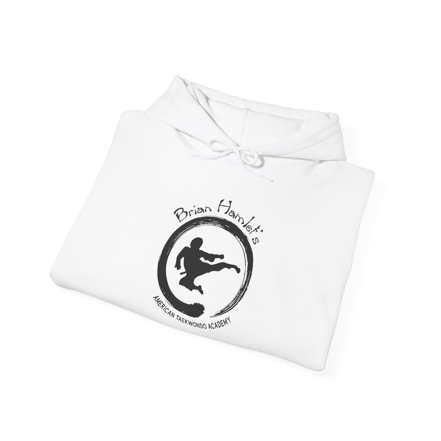 Adult Hoodie - Hamlets TKD - Zen Front and Way of Taekwondo Back