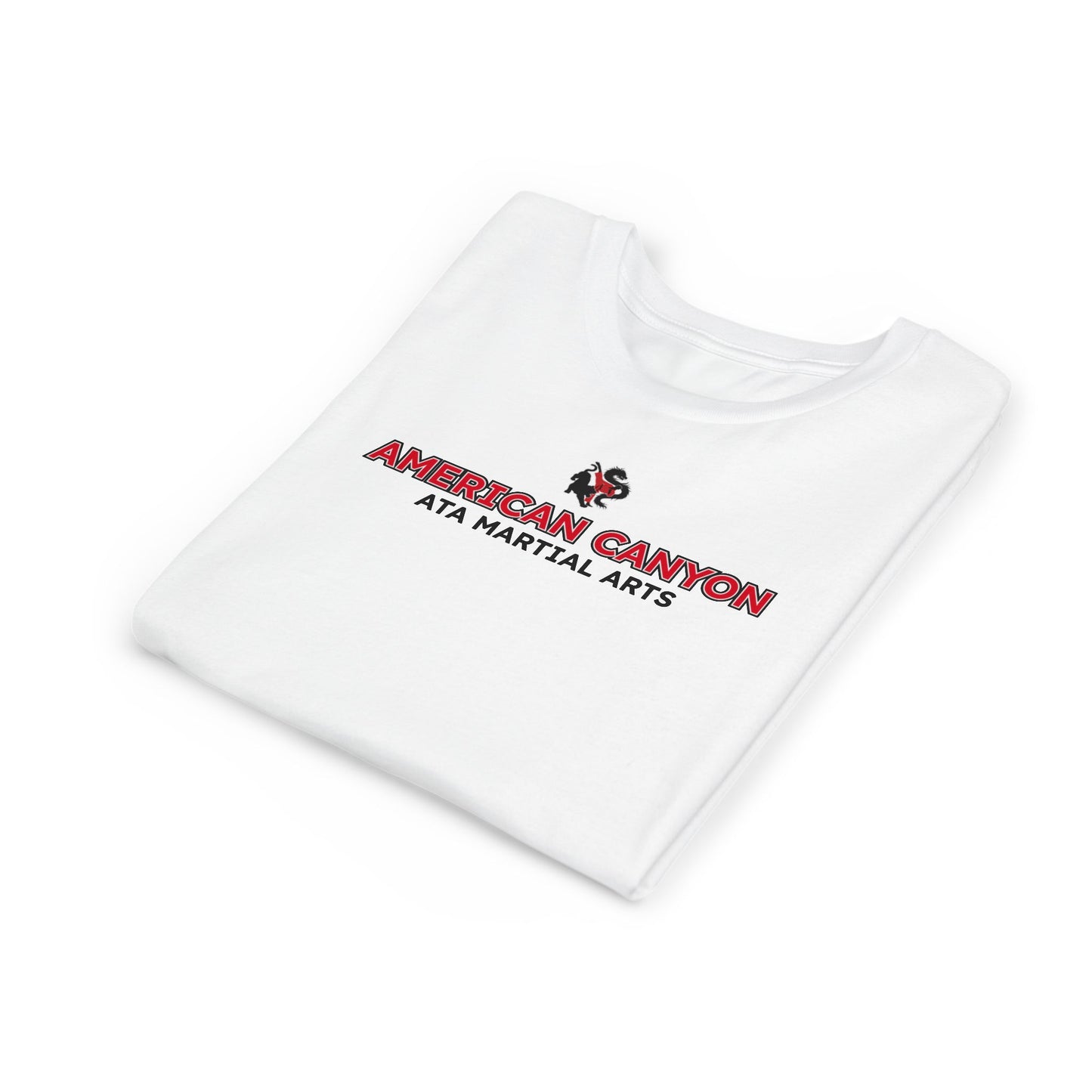 Youth Tee - American Canyon ATA - Front Name, Back Dragon Tiger