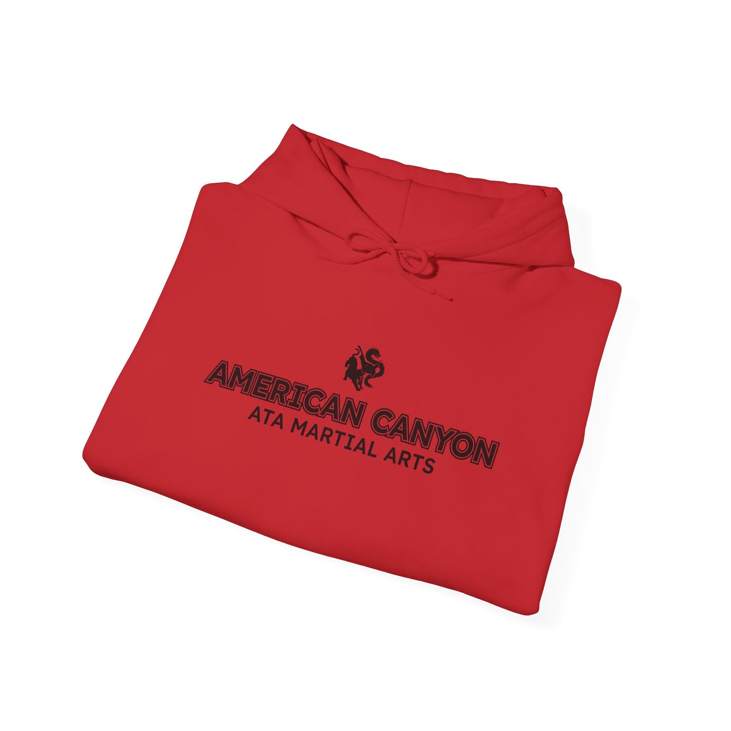 Adult Hoodie - American Canyon ATA - Front Name Back Tiger Dragon