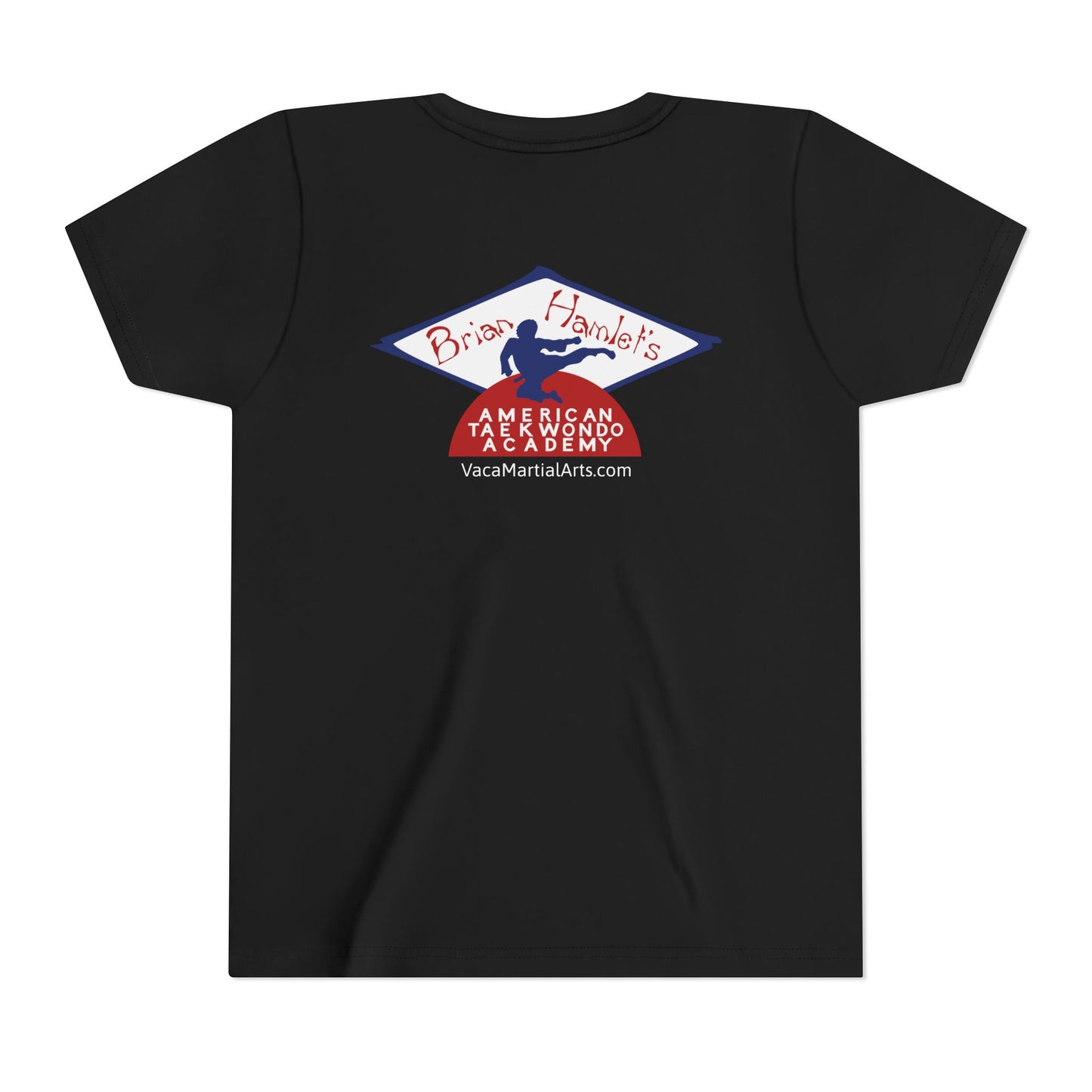 Youth Tee - Hamlets TKD Color Logo Back