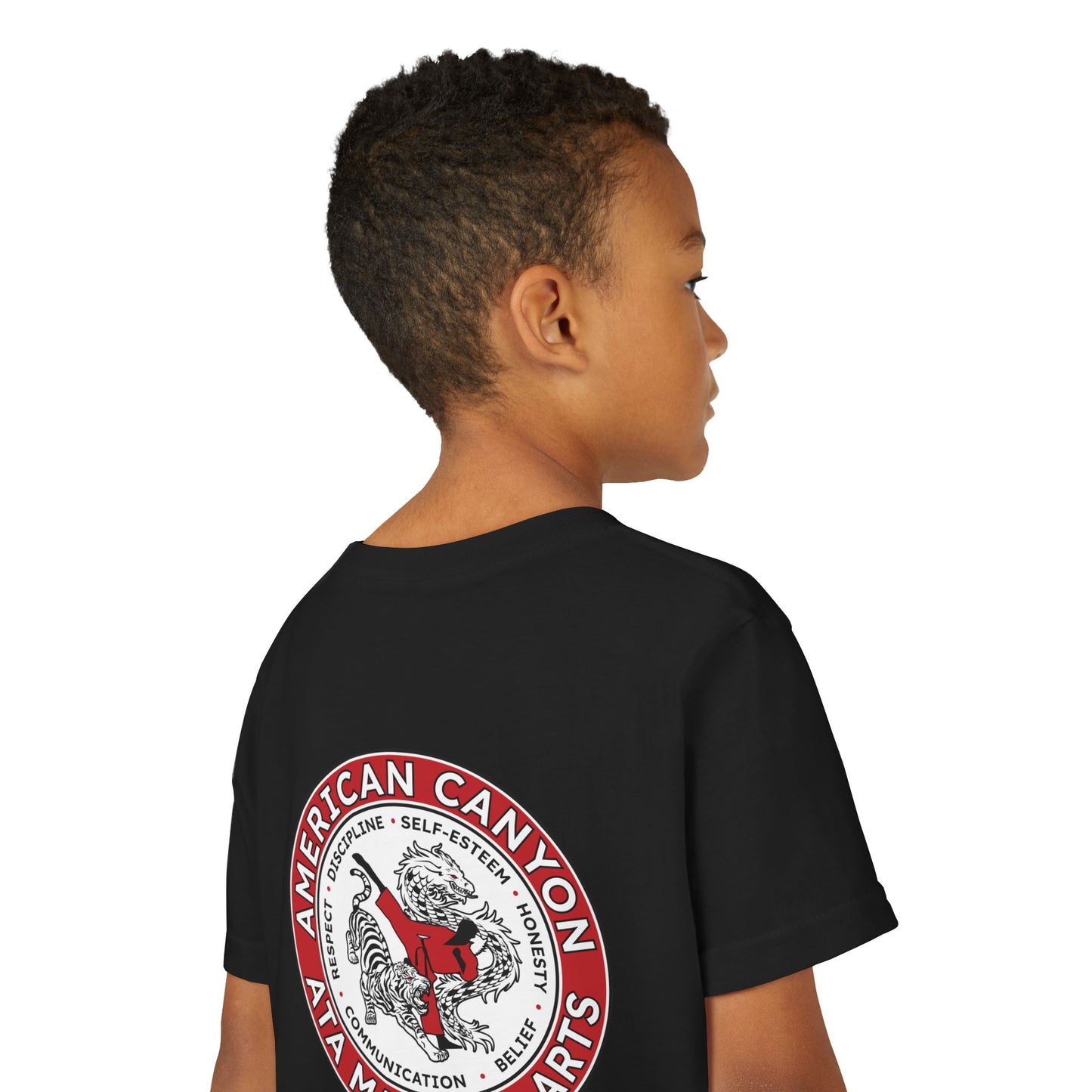 Youth Tee - American Canyon ATA - Badge Back
