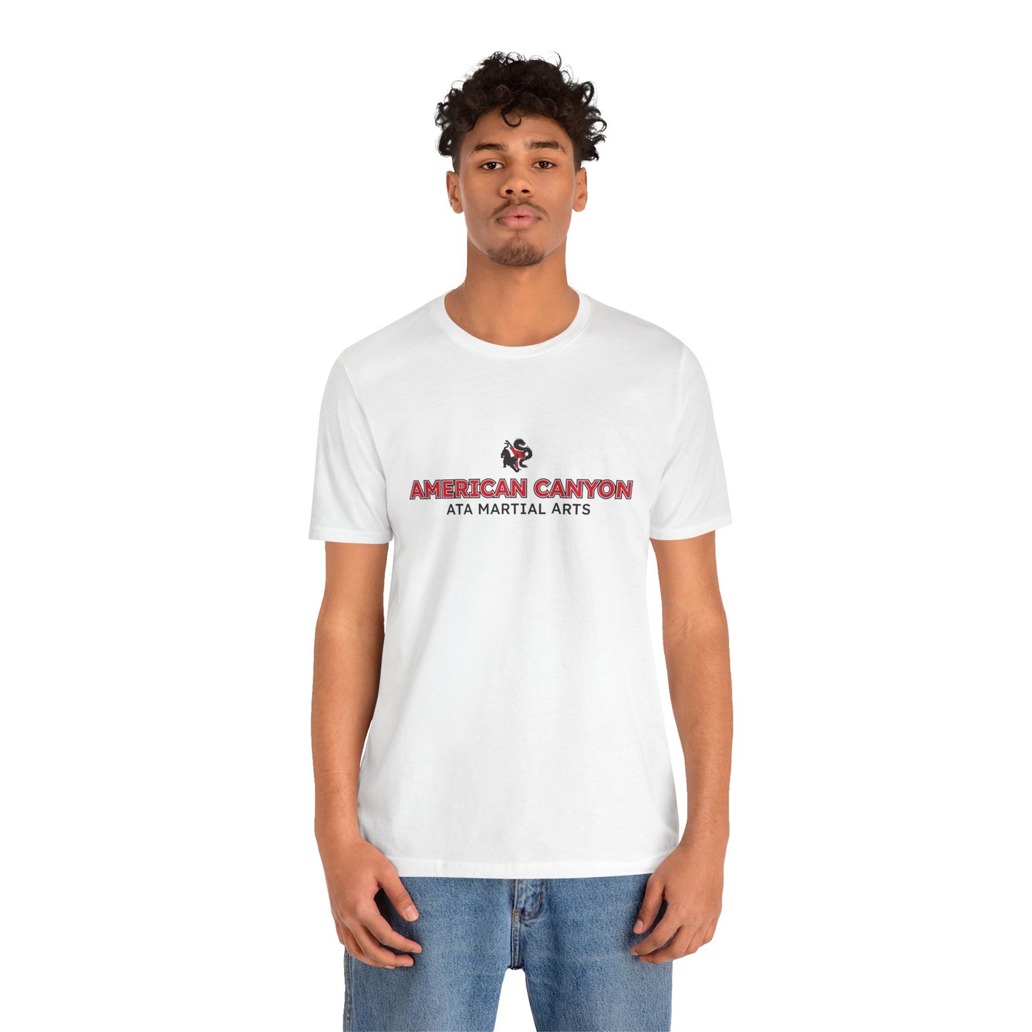 Adult Tee - American Canyon ATA - Front Name, Back Dragon Tiger