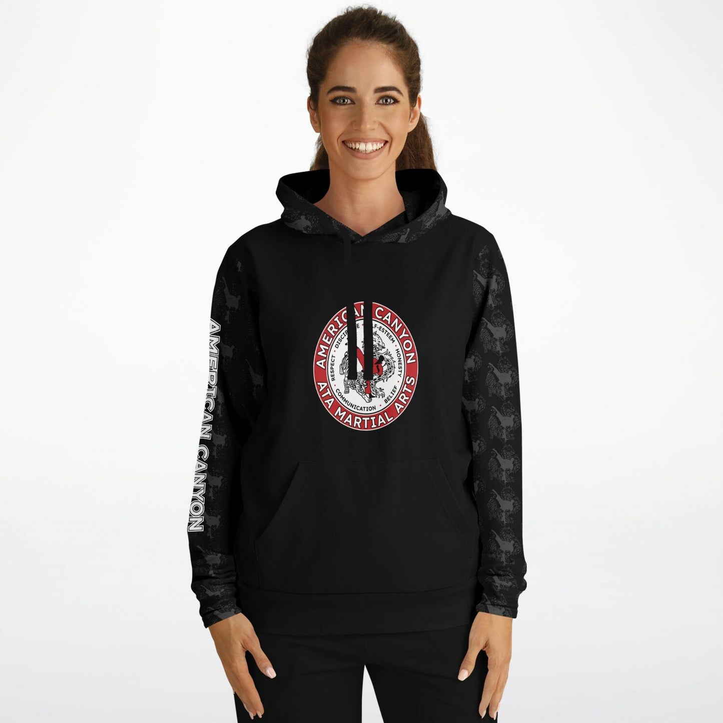 Adult All Over Print Hoodie - American Canyon ATA