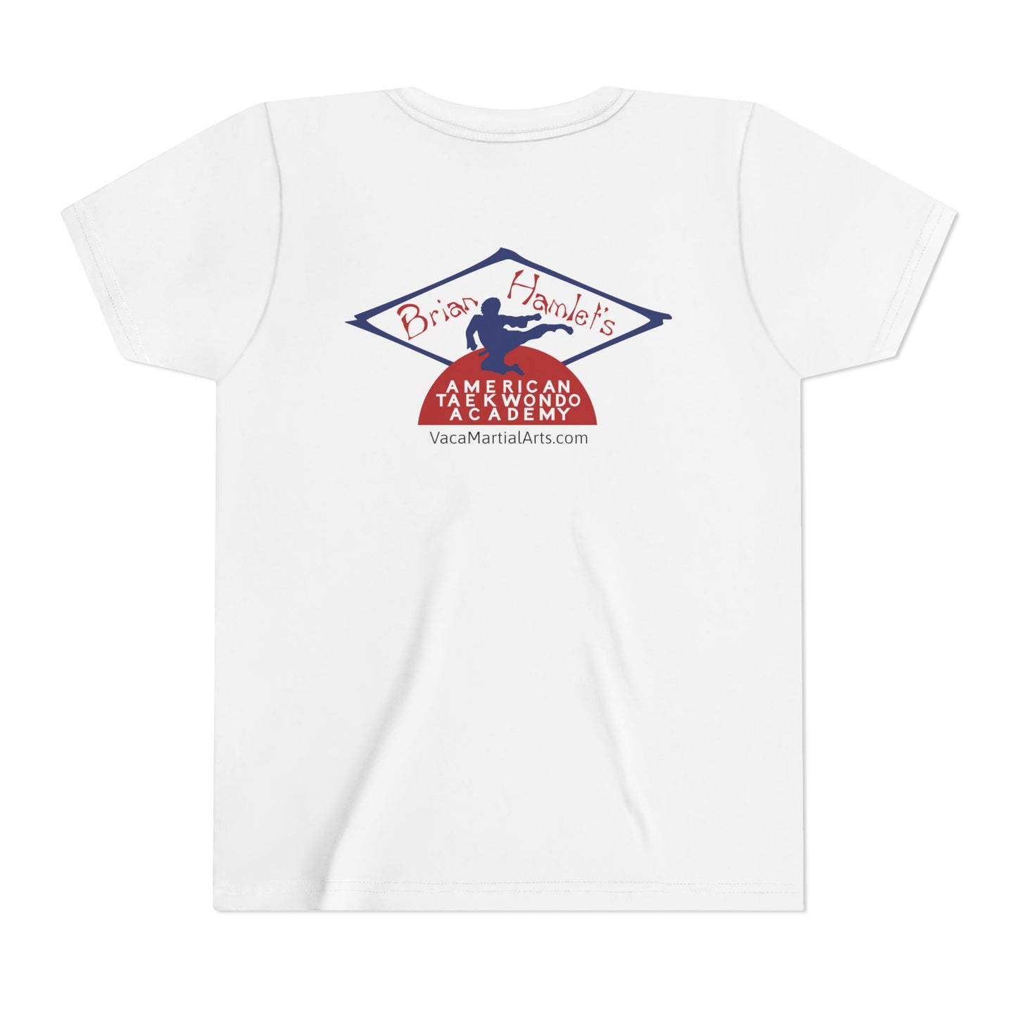 Youth Tee - Hamlets TKD Color Logo Back