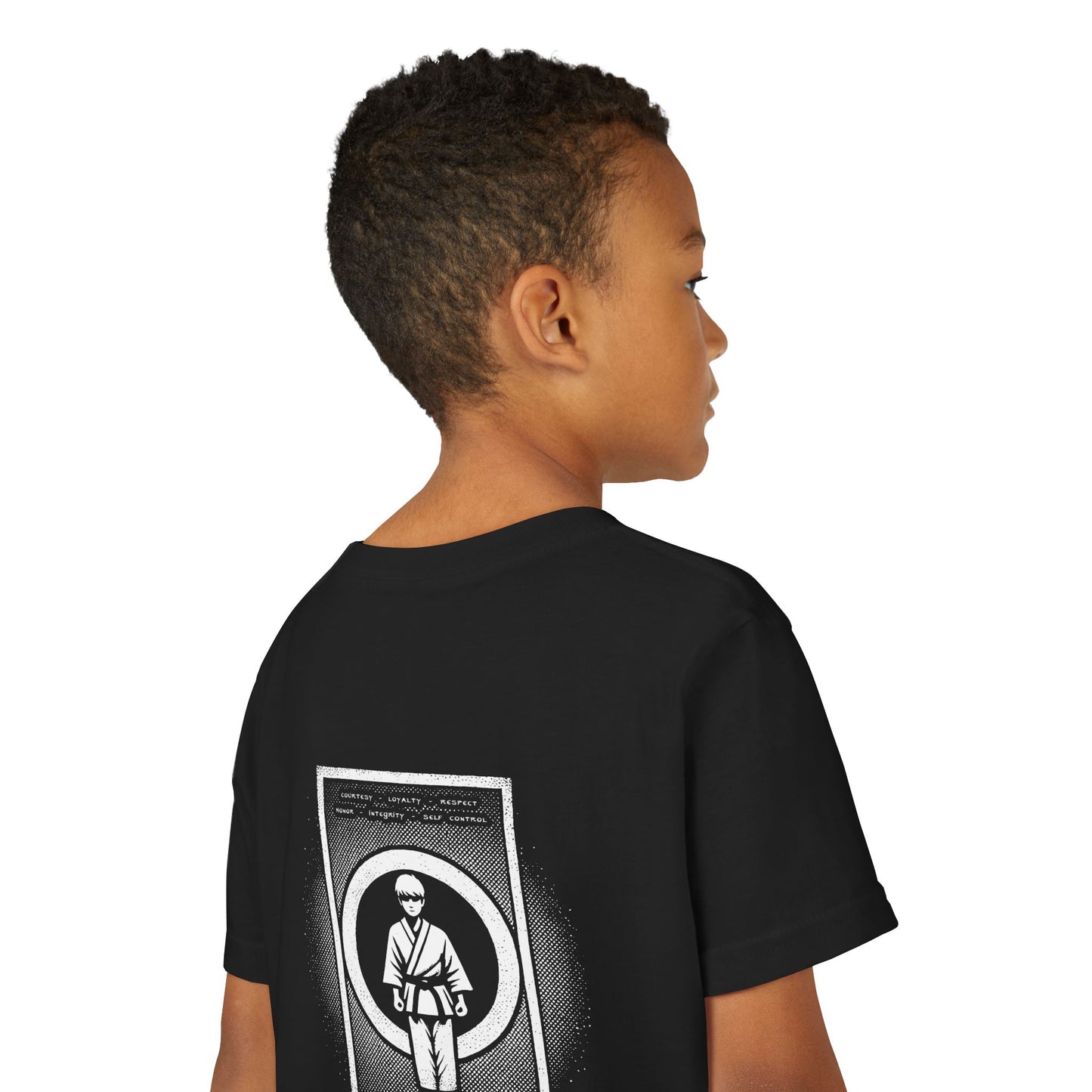 Youth Tee - Hamlets TKD Boy Focus