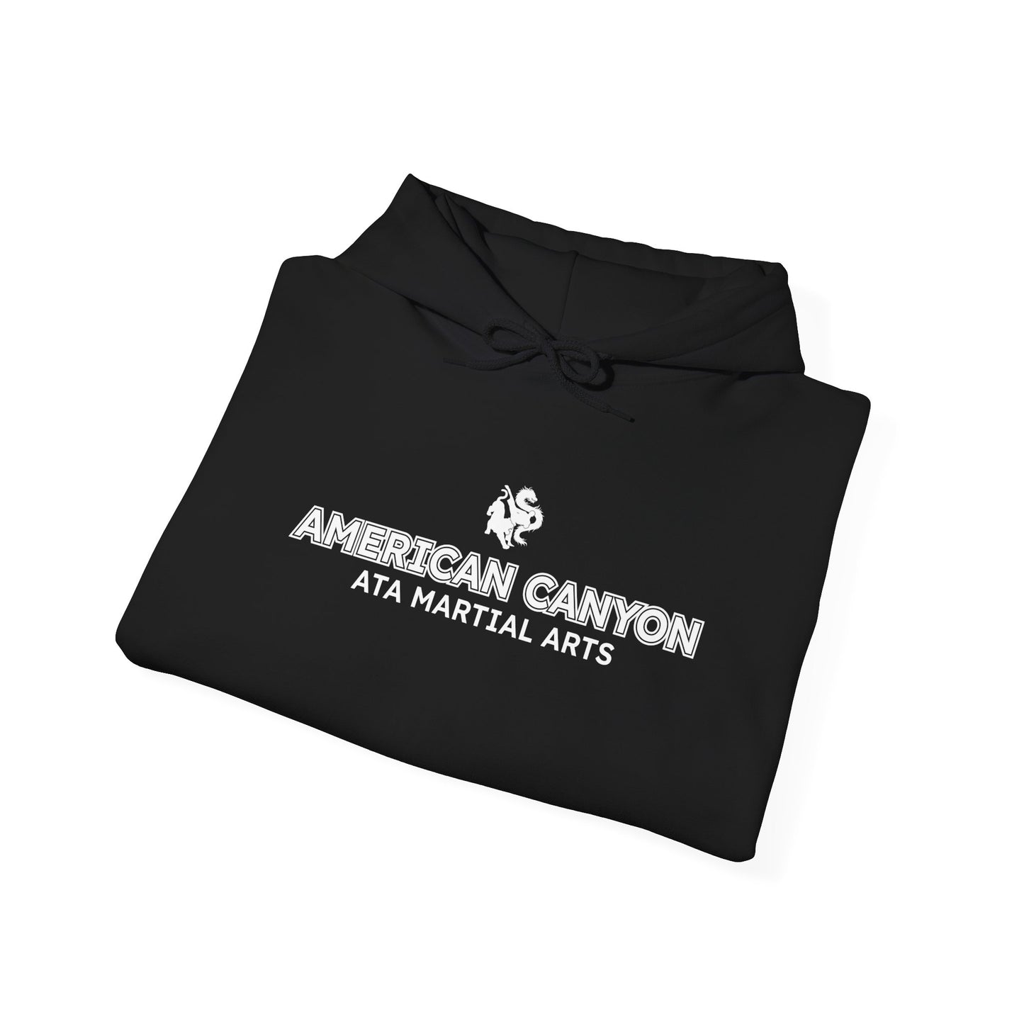 Adult Hoodie - American Canyon ATA - Front Name Back Tiger Dragon
