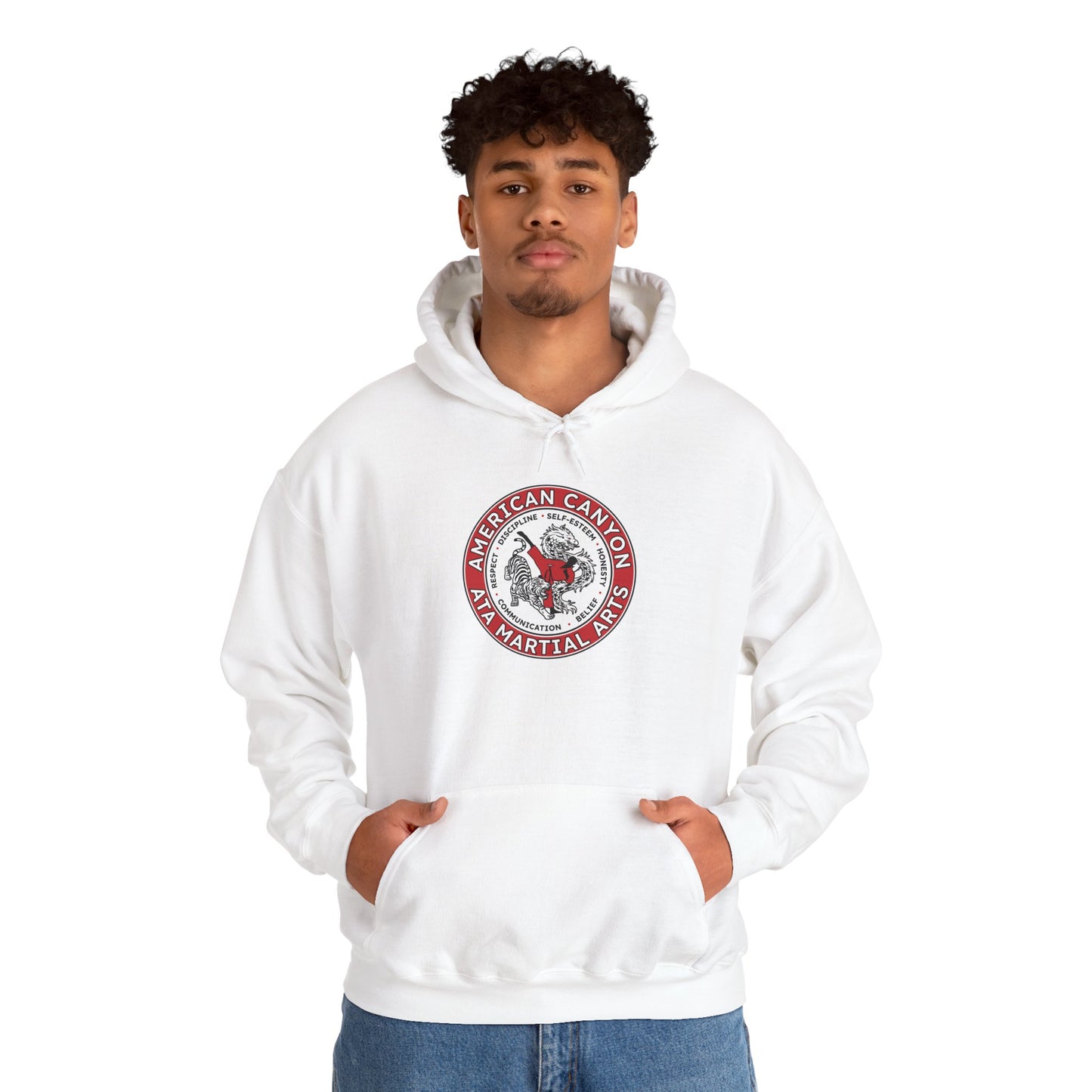 Adult Hoodie - American Canyon ATA - Front Badge