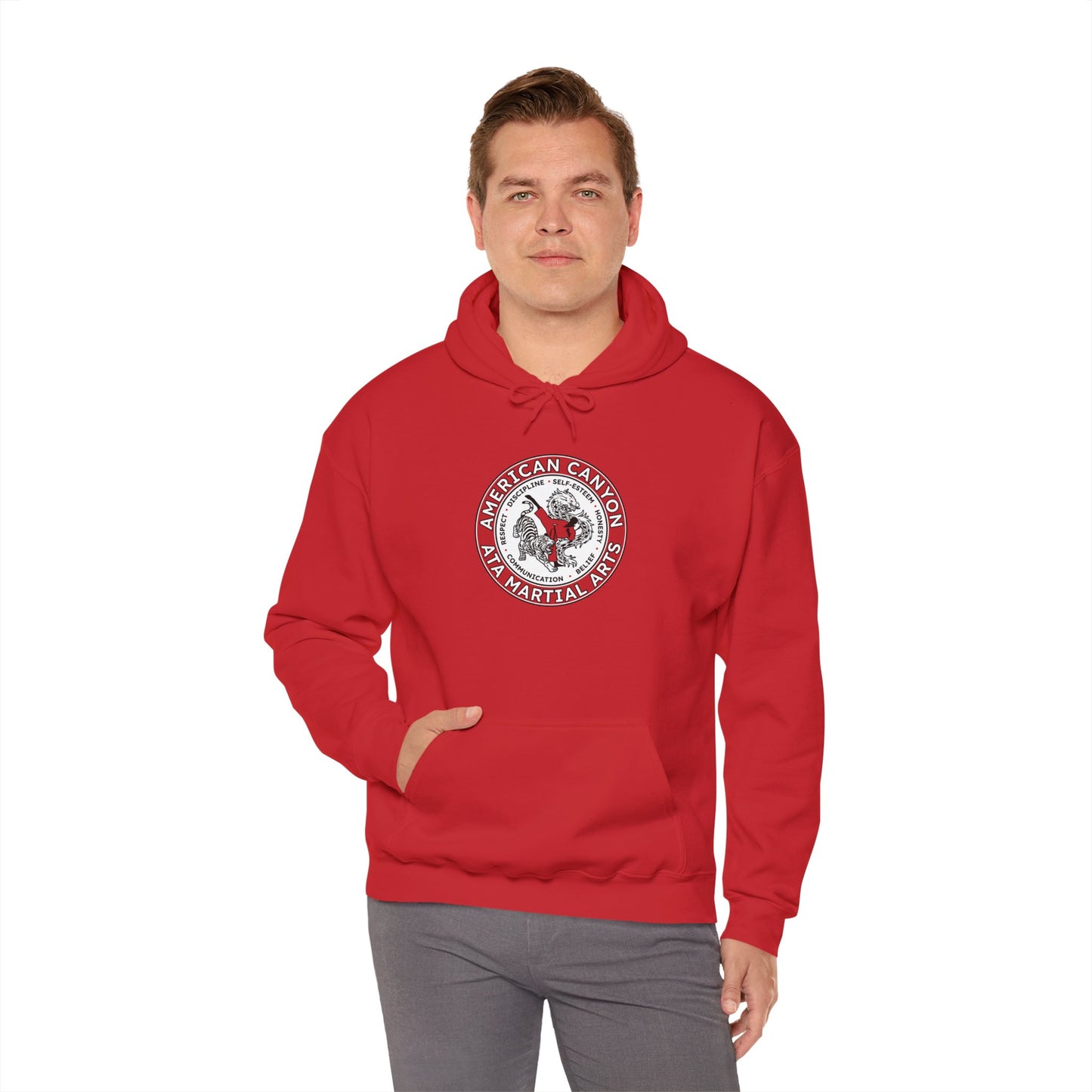 Adult Hoodie - American Canyon ATA - Front Badge