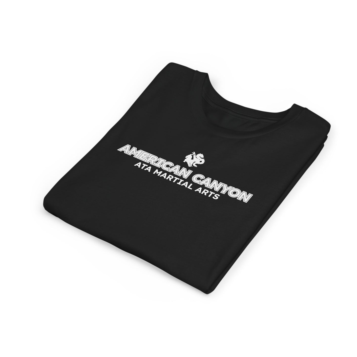 Youth Tee - American Canyon ATA - Front Name, Back Dragon Tiger