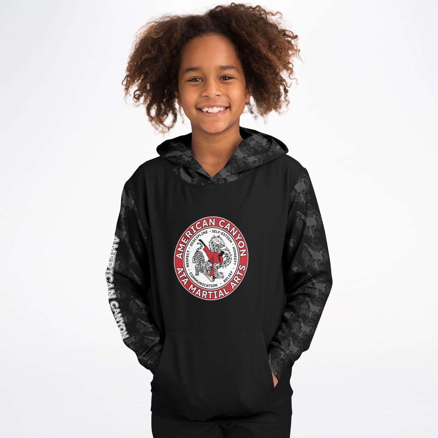Youth All Over Print Hoodie - American Canyon ATA