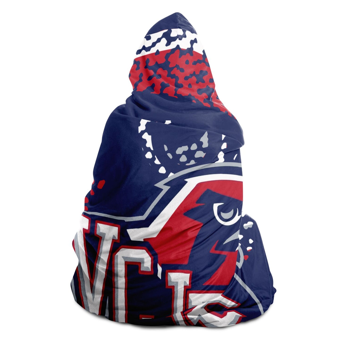 Hooded Sherpa Fleece Blanket - Vacaville Jr Falcons
