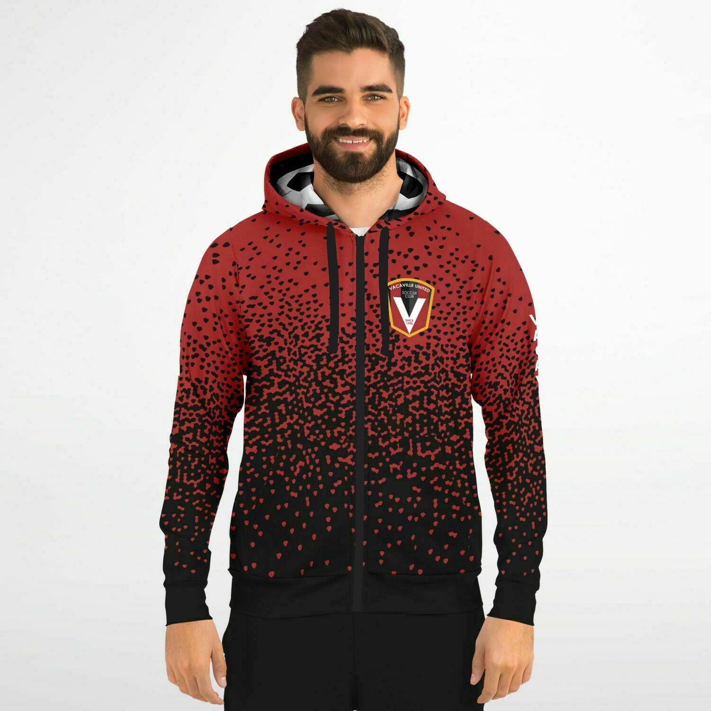 Adult Zipper Up Hoodie - Vacaville United Soccer Club