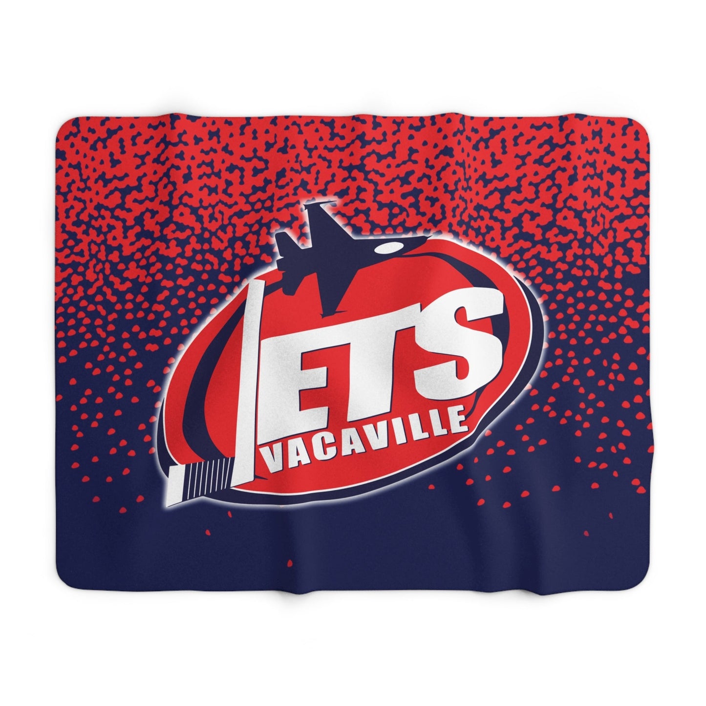 Sherpa Fleece Blanket - Vacaville Jets Hockey