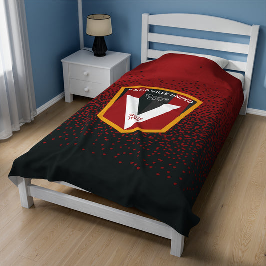 Velveteen Plush Blanket - Vacaville United Soccer Club