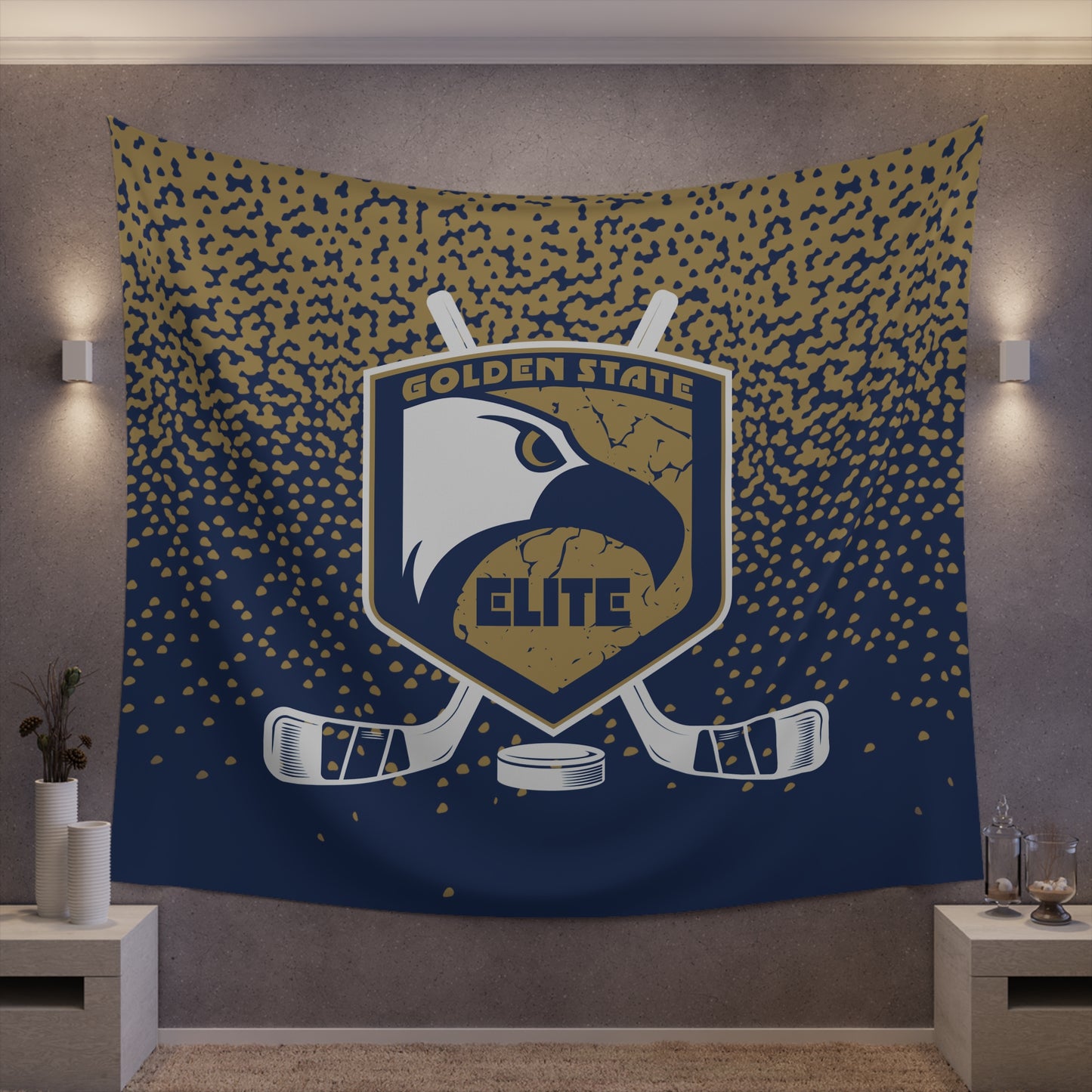 Wall Tapestry - Golden State Elite Hockey