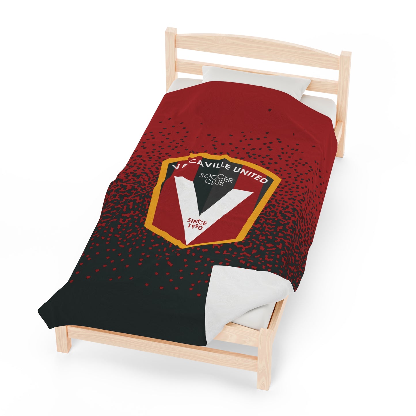 Velveteen Plush Blanket - Vacaville United Soccer Club