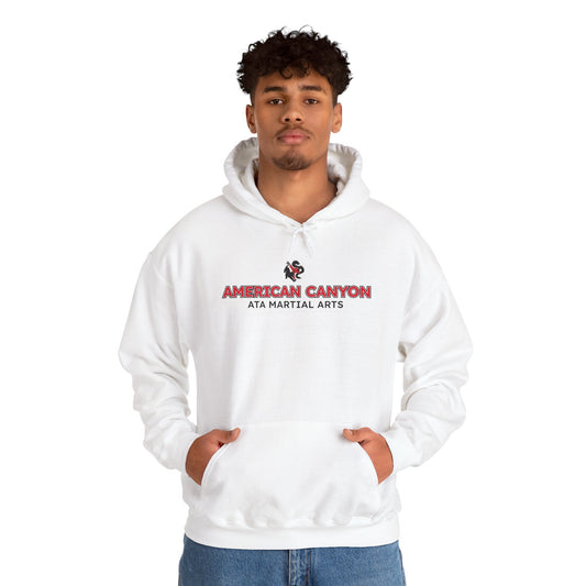 Adult Hoodie - American Canyon ATA - Front Name Back Tiger Dragon