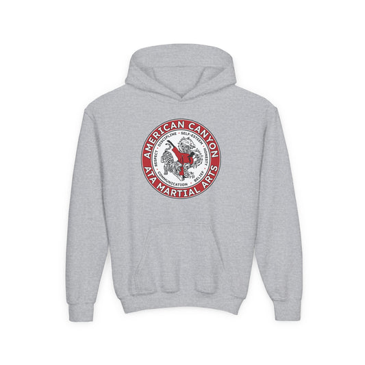 Youth Hoodie - American Canyon ATA - Badge Front