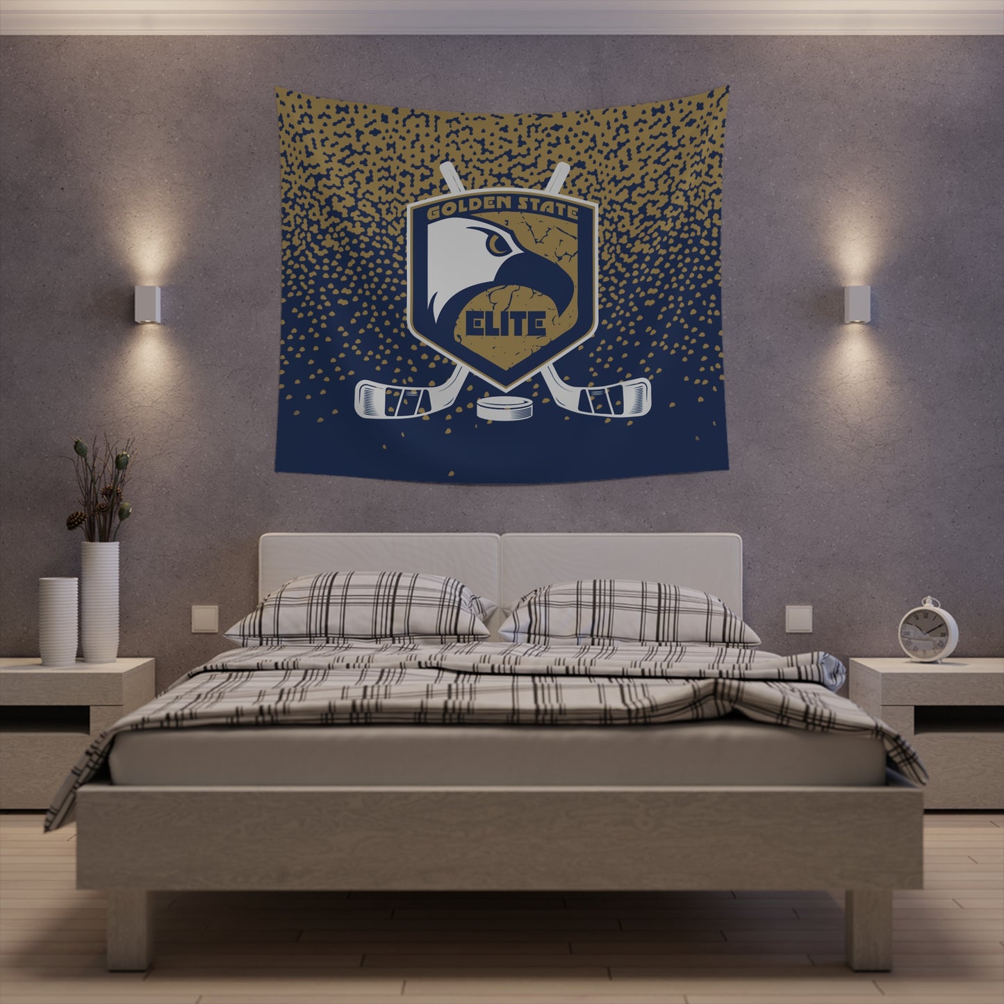 Wall Tapestry - Golden State Elite Hockey