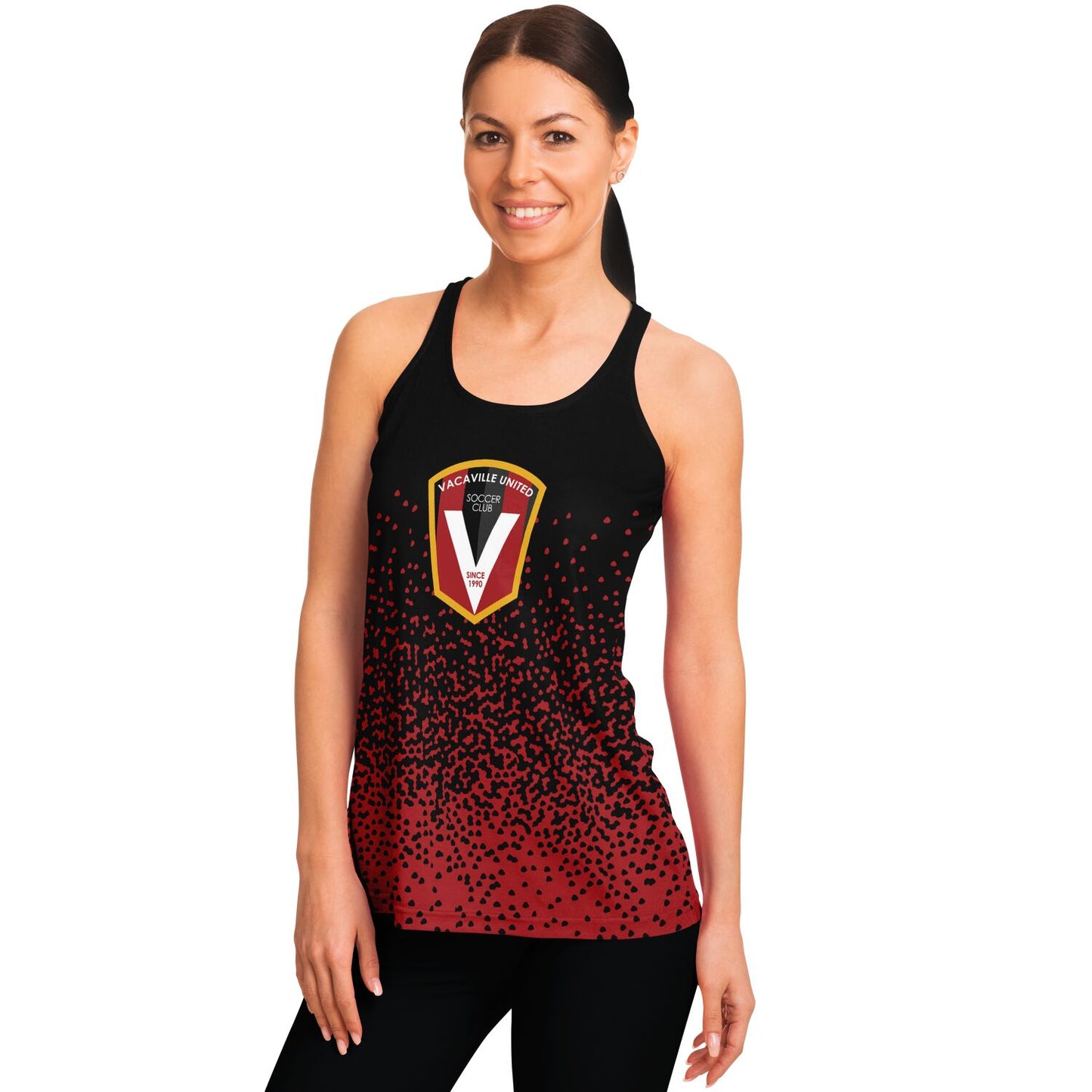 Adult Flowy Racerback Tank Top - Vacaville United Soccer Club