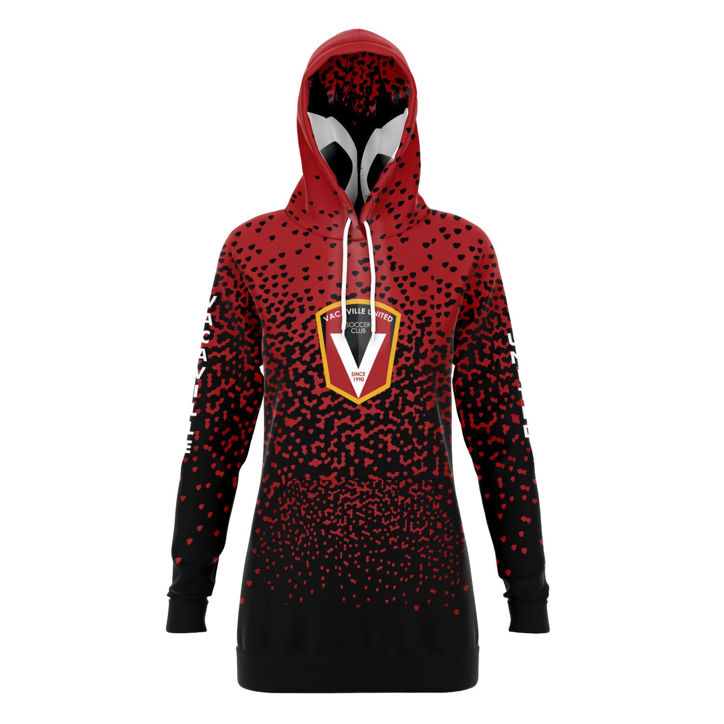 Adult Longline Hoodie - Vacaville United Soccer Club