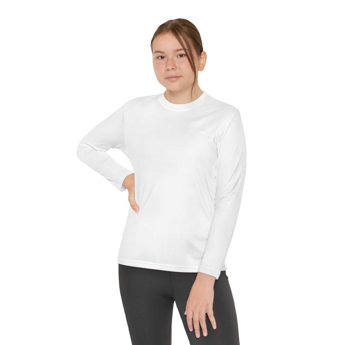 Youth Sport Long Sleeve - Hamlets TKD Logo Back