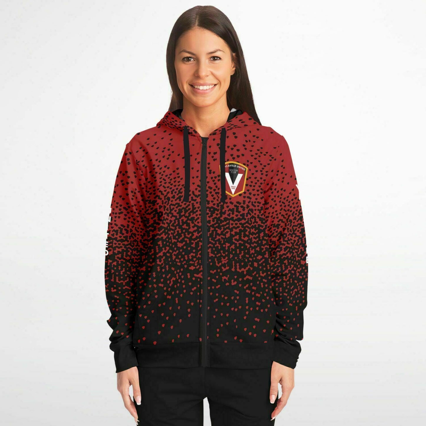 Adult Zipper Up Hoodie - Vacaville United Soccer Club