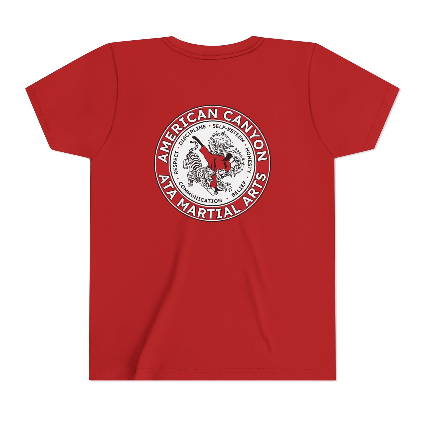 Youth Tee - American Canyon ATA - Badge Back