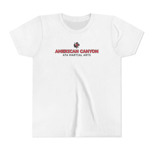 Youth Tee - American Canyon ATA - Front Name, Back Dragon Tiger