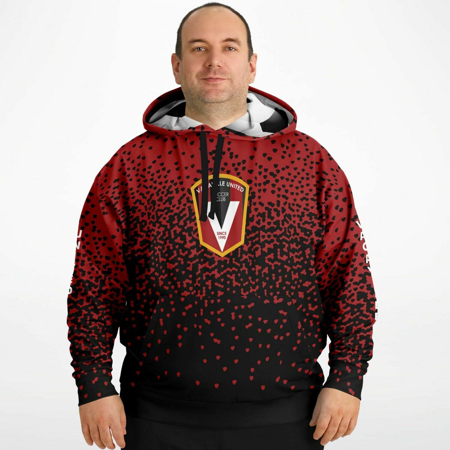 Adult Plus Size Lightweight Hoodie - Vacaville United Soccer Club