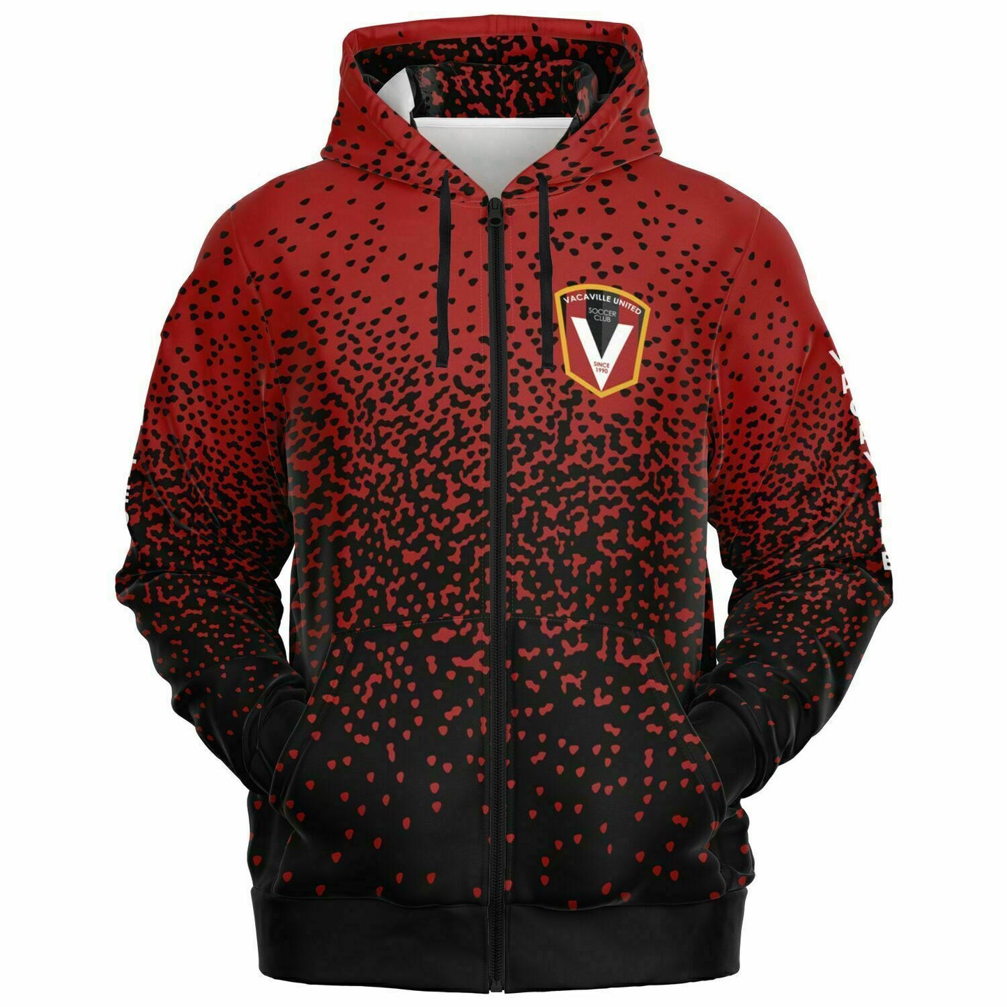 Adult Zipper Up Hoodie - Vacaville United Soccer Club