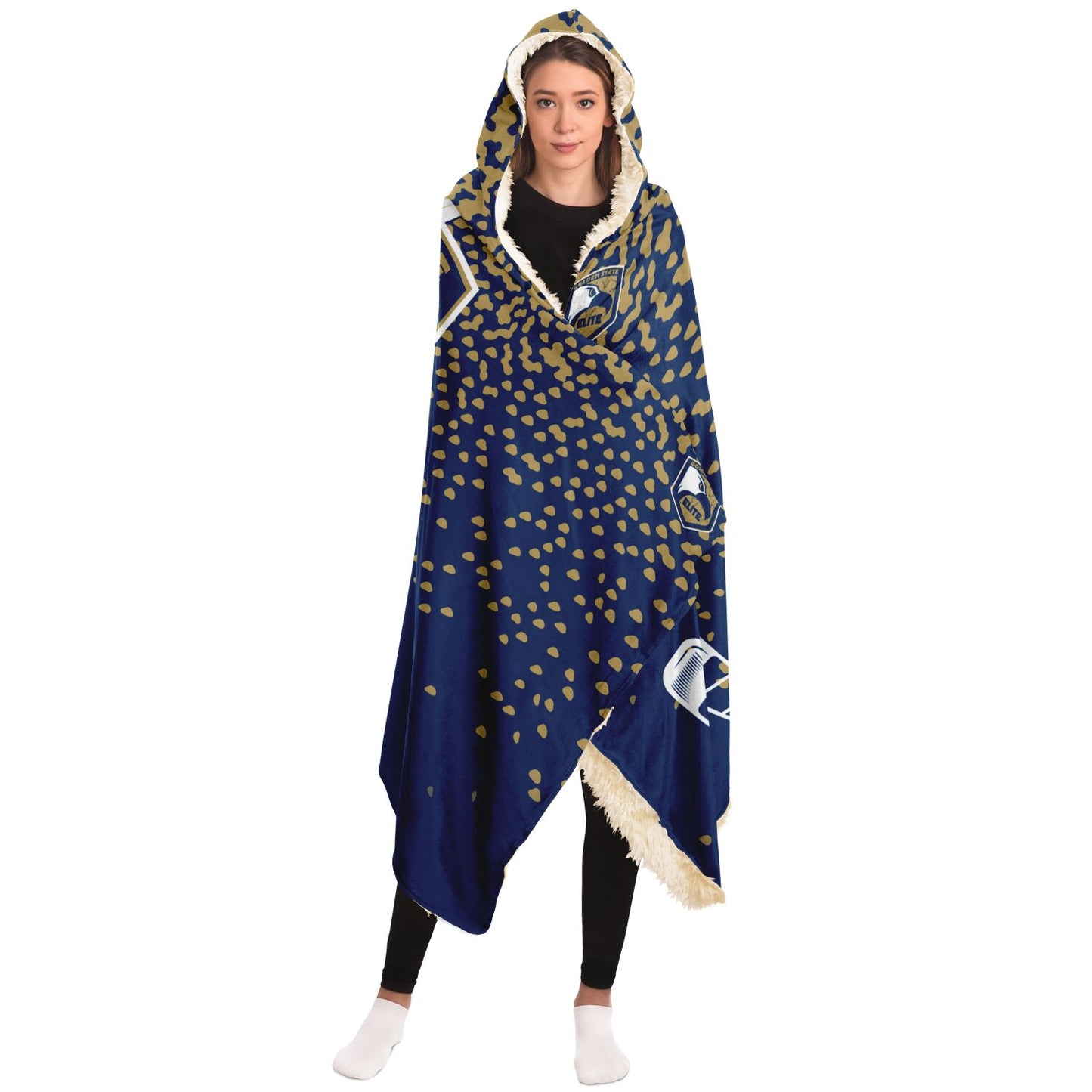 Hooded Blanket - Golden State Elite Hockey