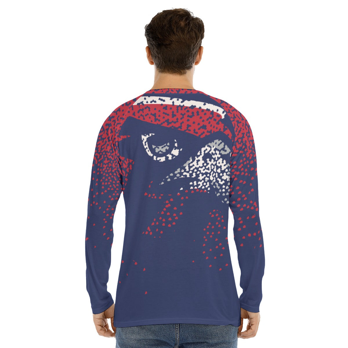 EXAMPLE Men's Long Sleeve Raglan Tee