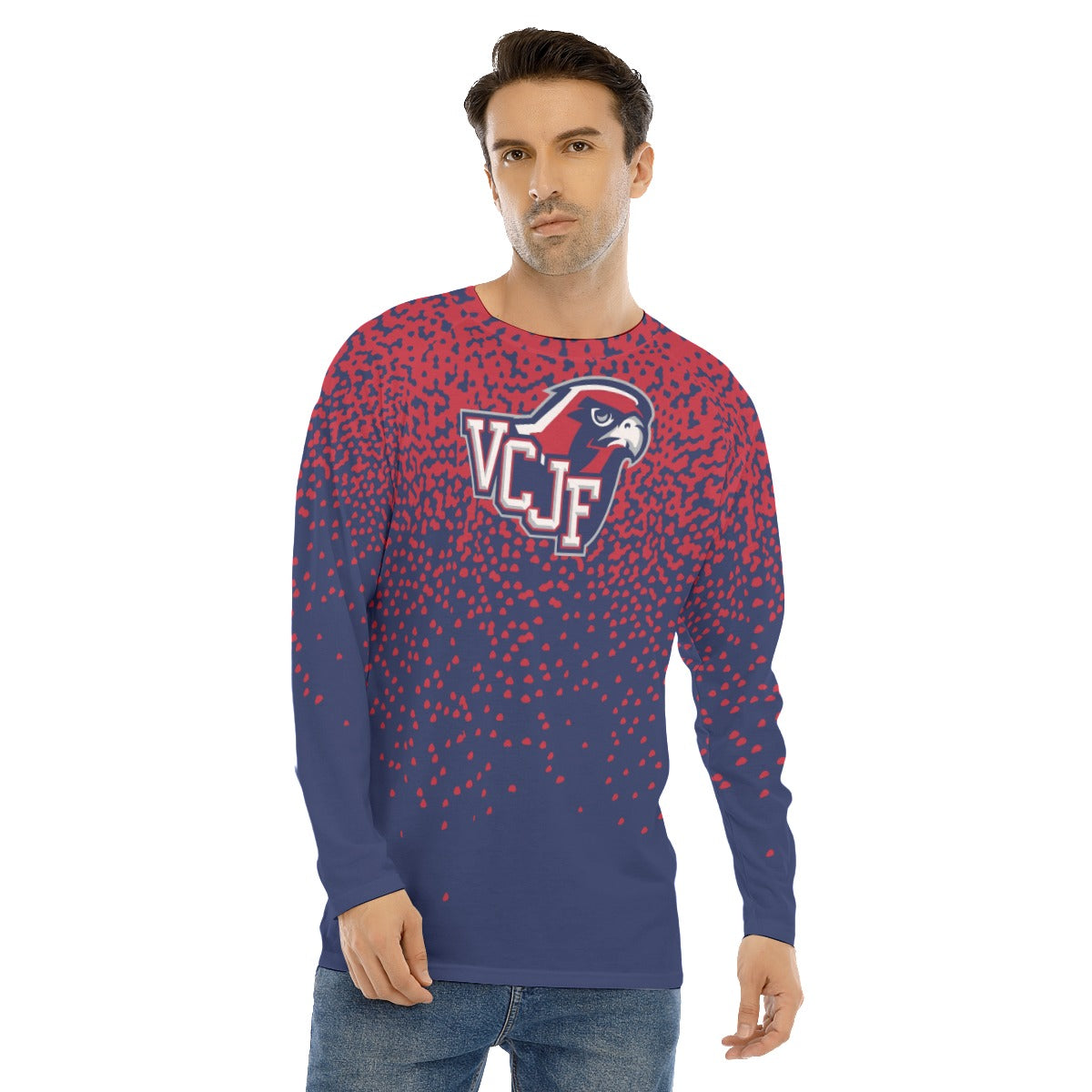 EXAMPLE Men's Long Sleeve Raglan Tee