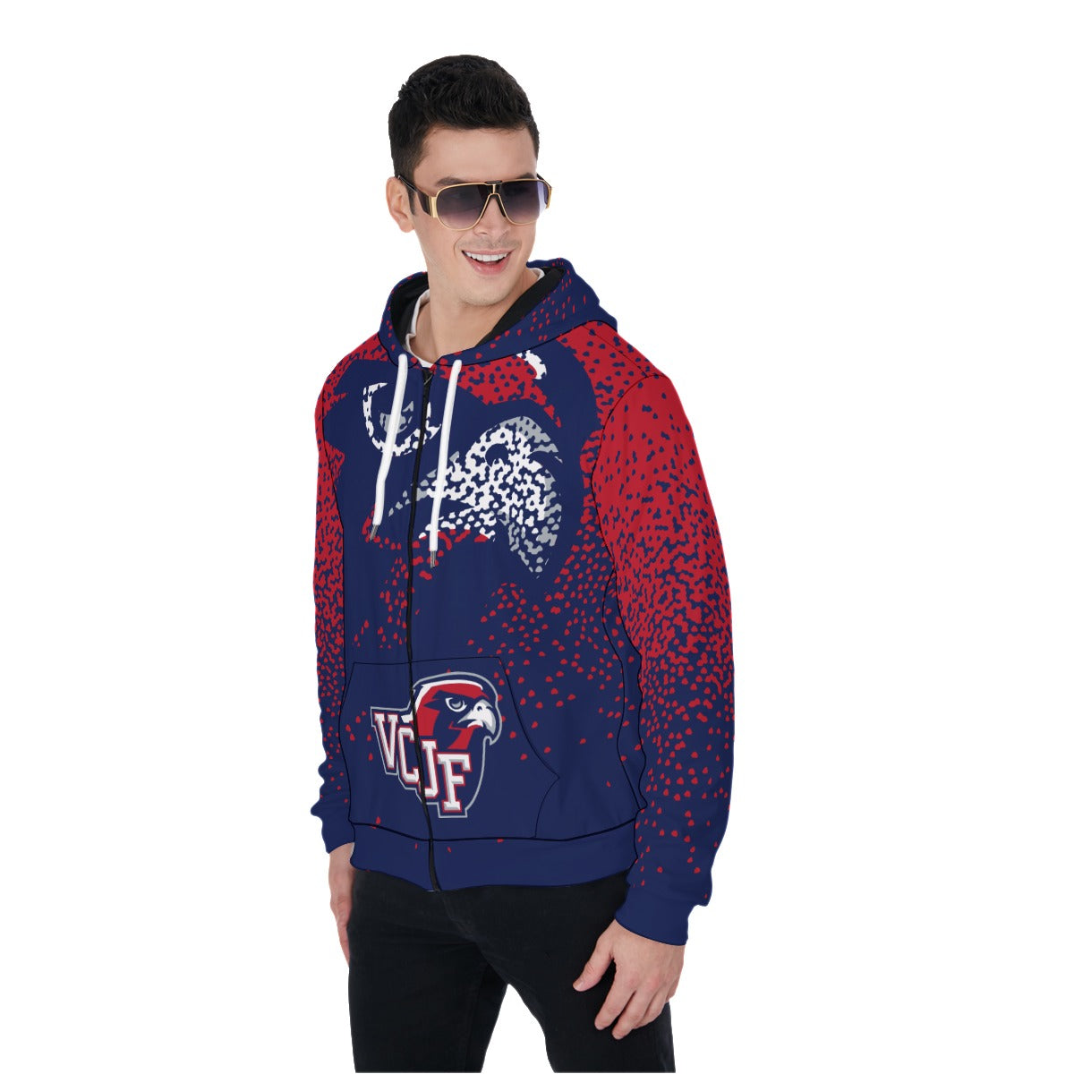 EXAMPLE Adult Unisex Zipper Hoodie