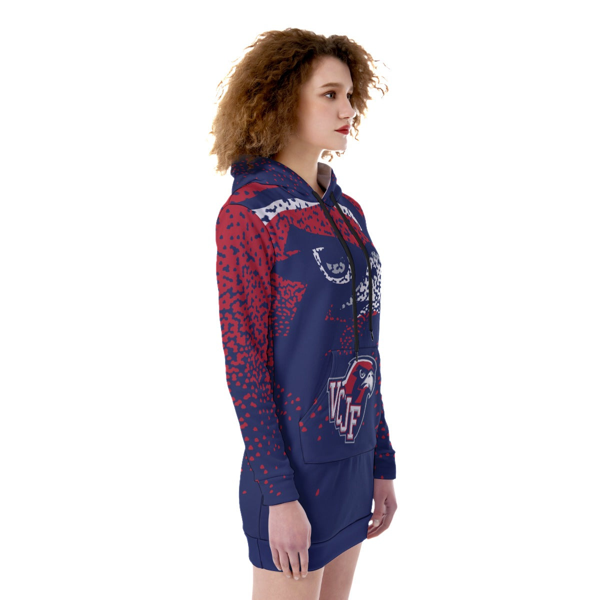 EXAMPLE Women's Long Pullover Hoodie