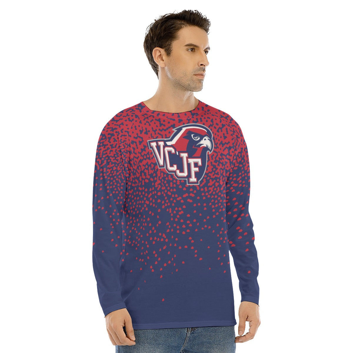 EXAMPLE Men's Long Sleeve Raglan Tee