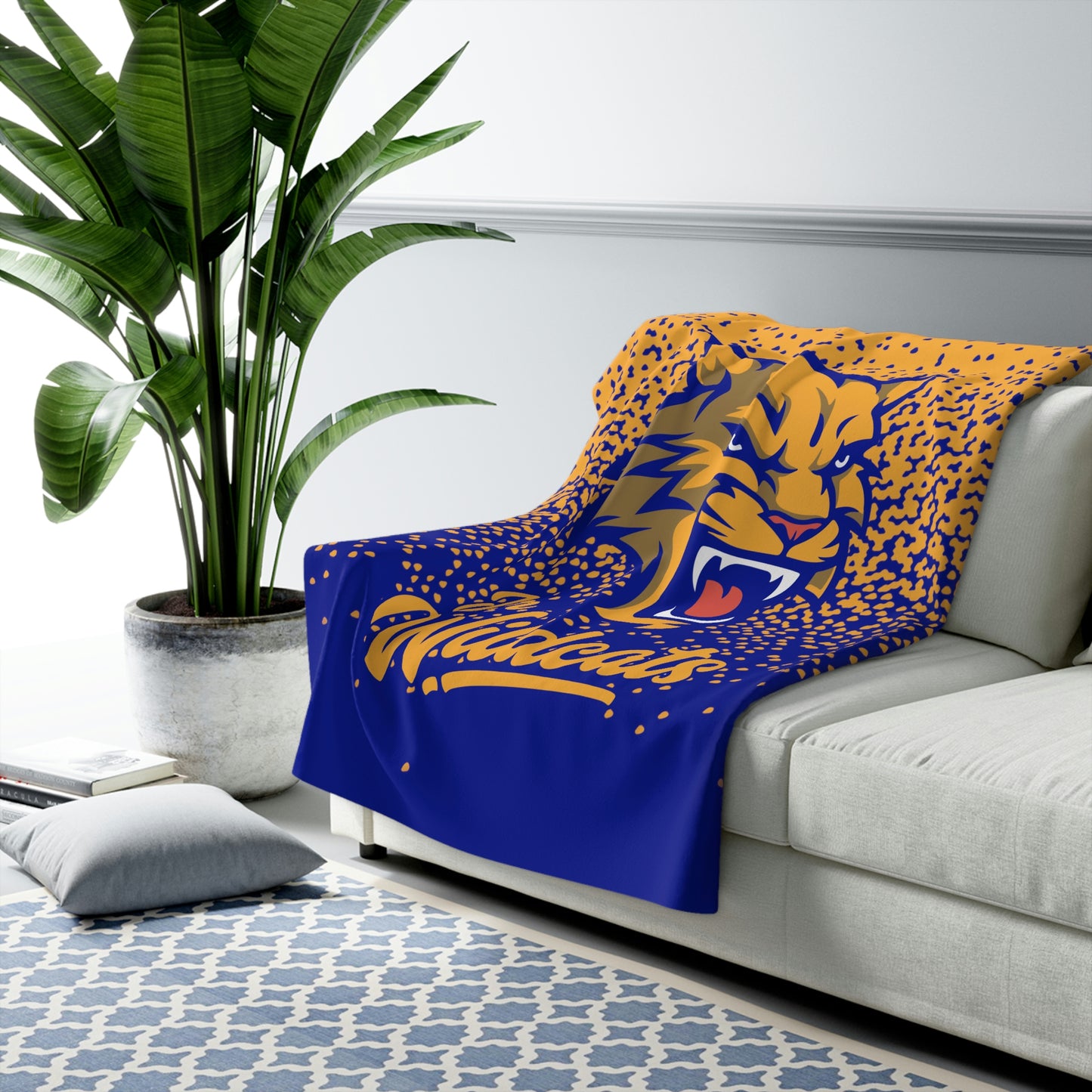 Sherpa Fleece Blanket - Vacaville Junior Wildcats