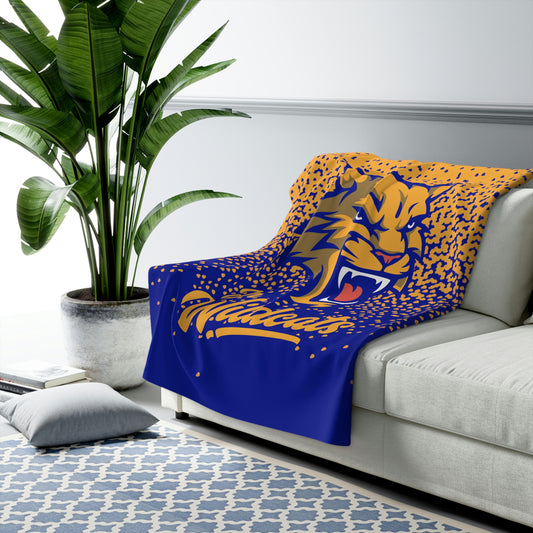 Sherpa Fleece Blanket - Vacaville Junior Wildcats