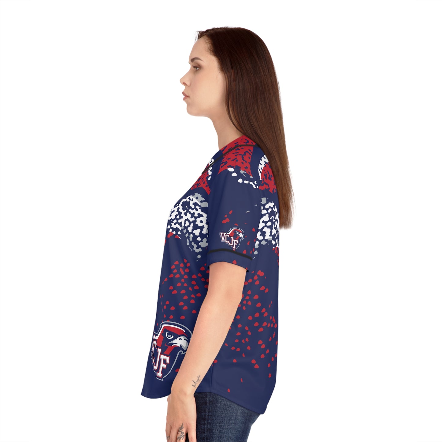 EXAMPLE Women's Button Up Jersey
