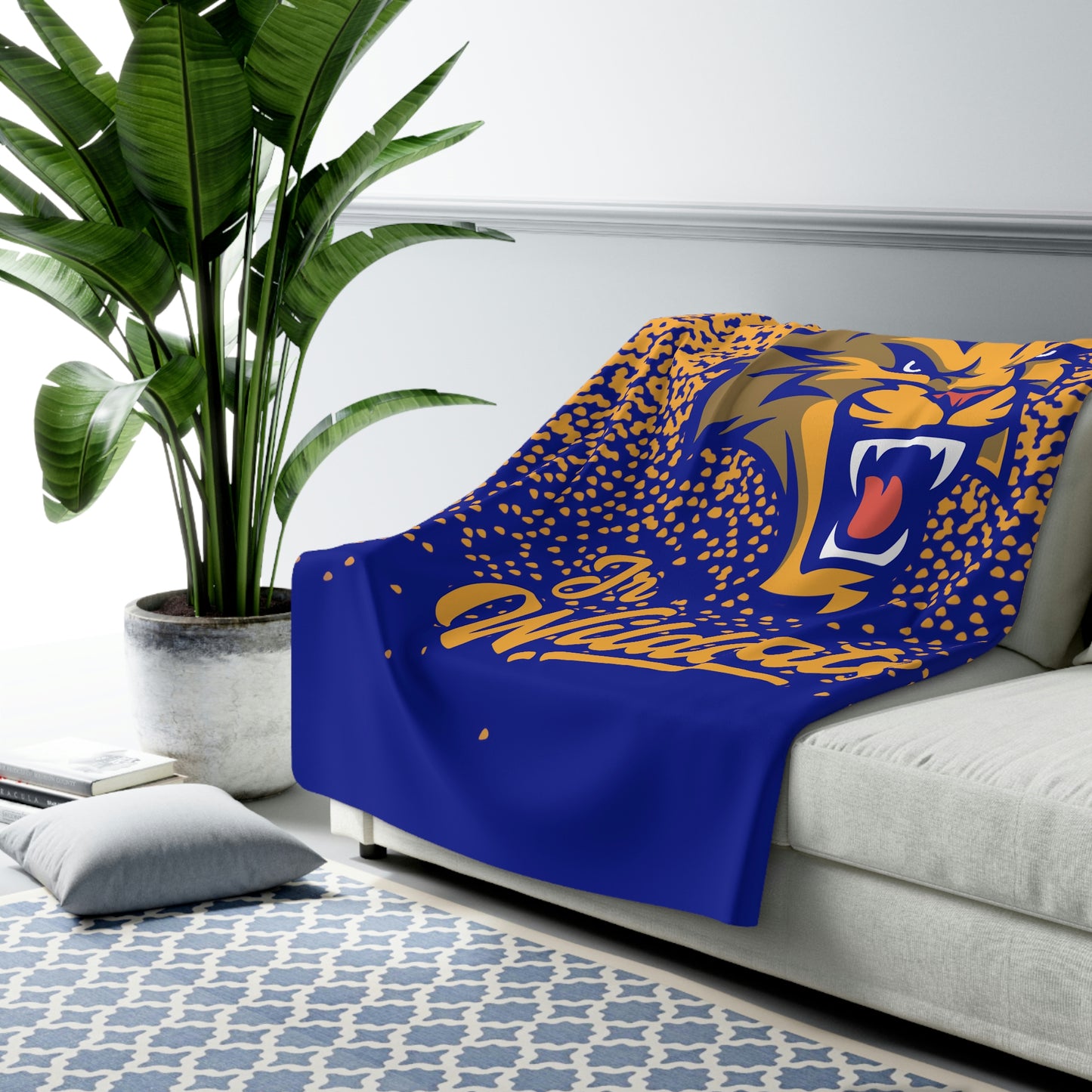Sherpa Fleece Blanket - Vacaville Junior Wildcats
