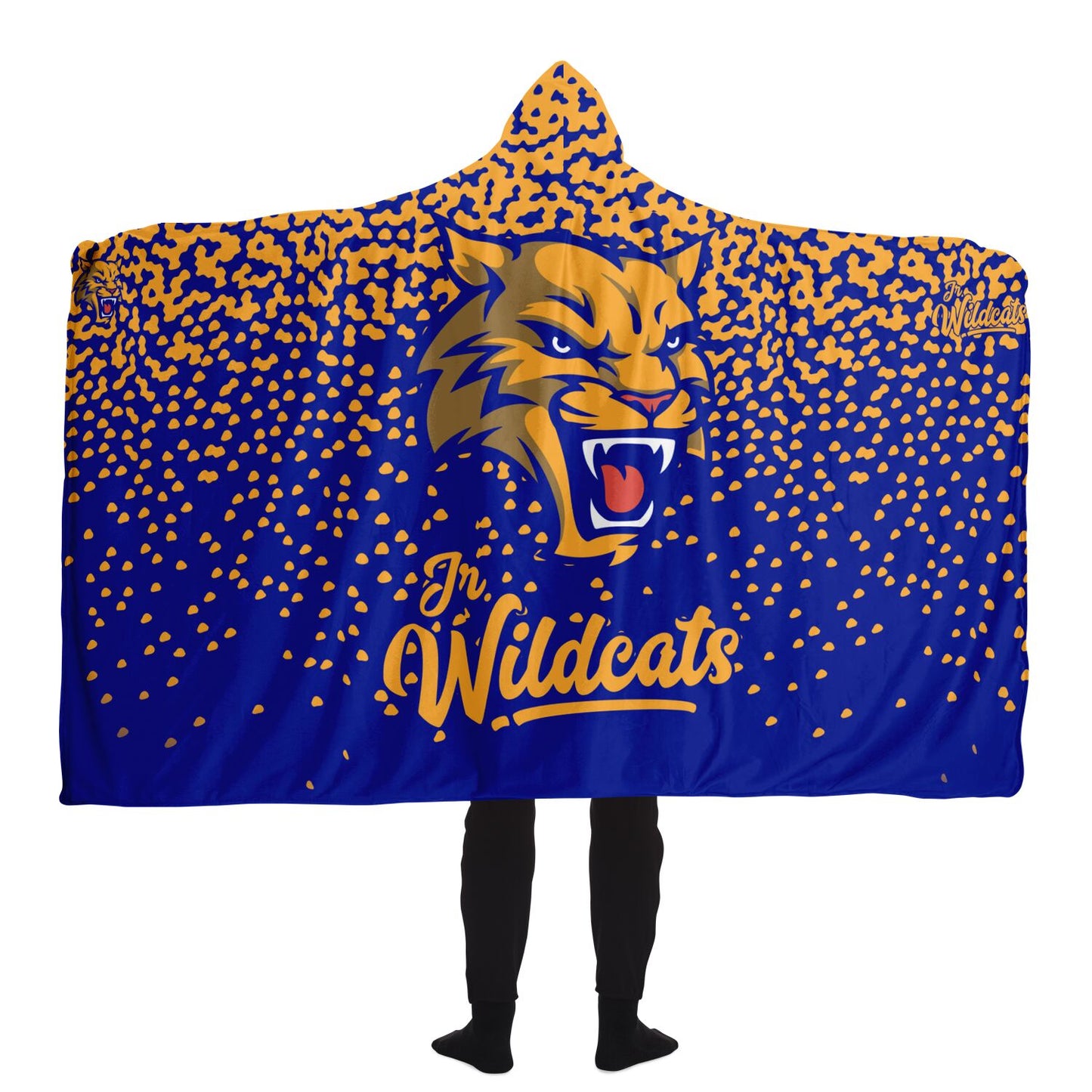 Hooded Blanket - Vacaville Jr Wildcats