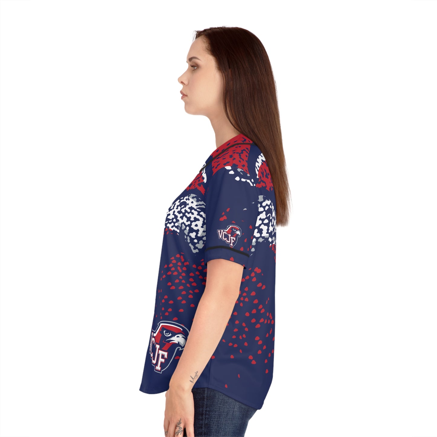 EXAMPLE Women's Button Up Jersey