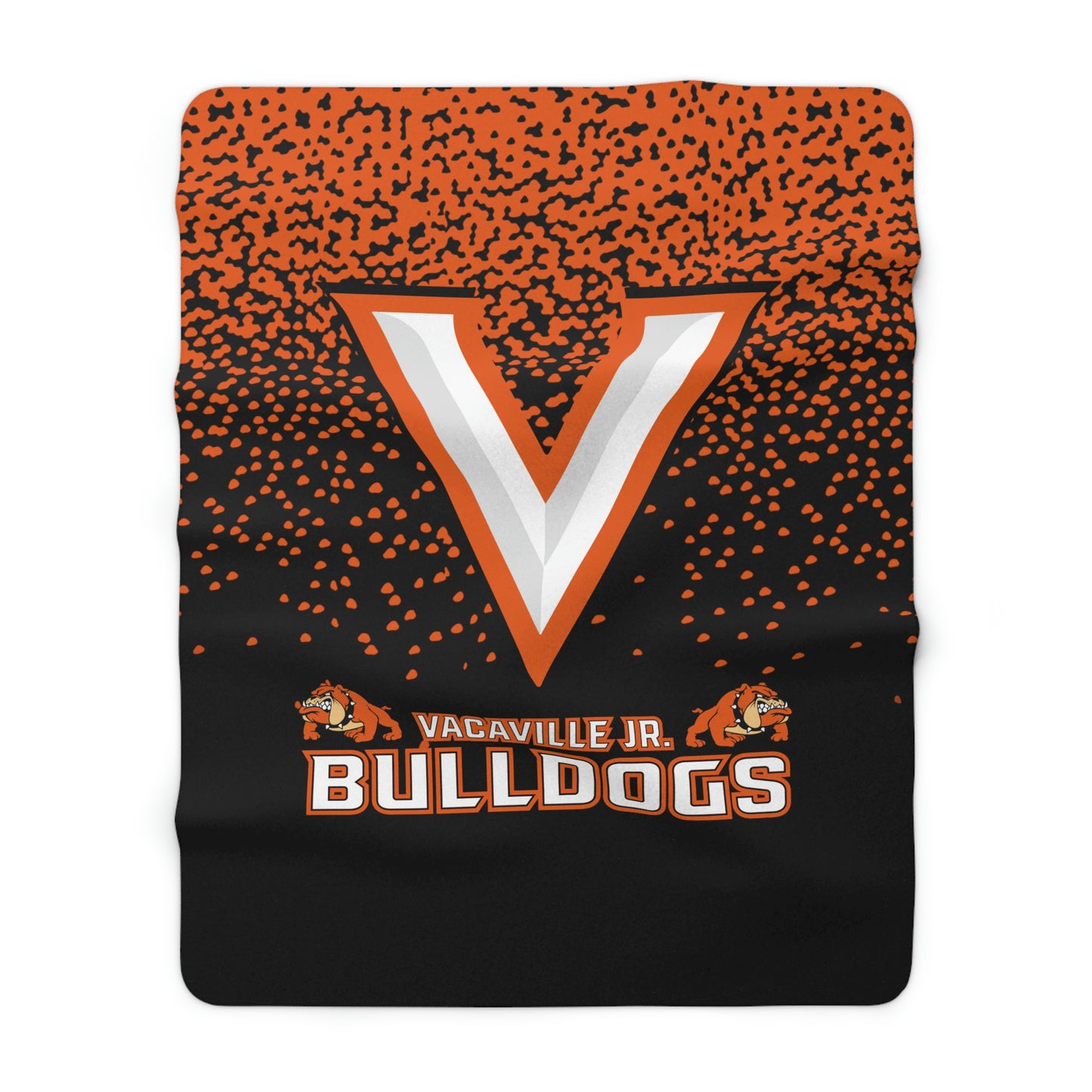 Sherpa Fleece Blanket - Vacaville Junior Bulldogs