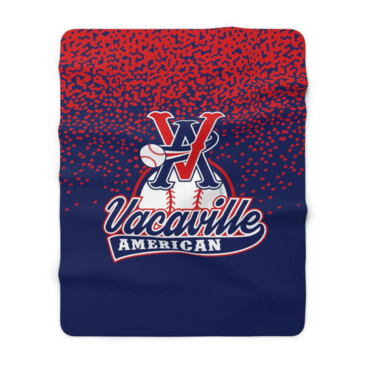 Sherpa Fleece Blanket - Vacaville American Little League