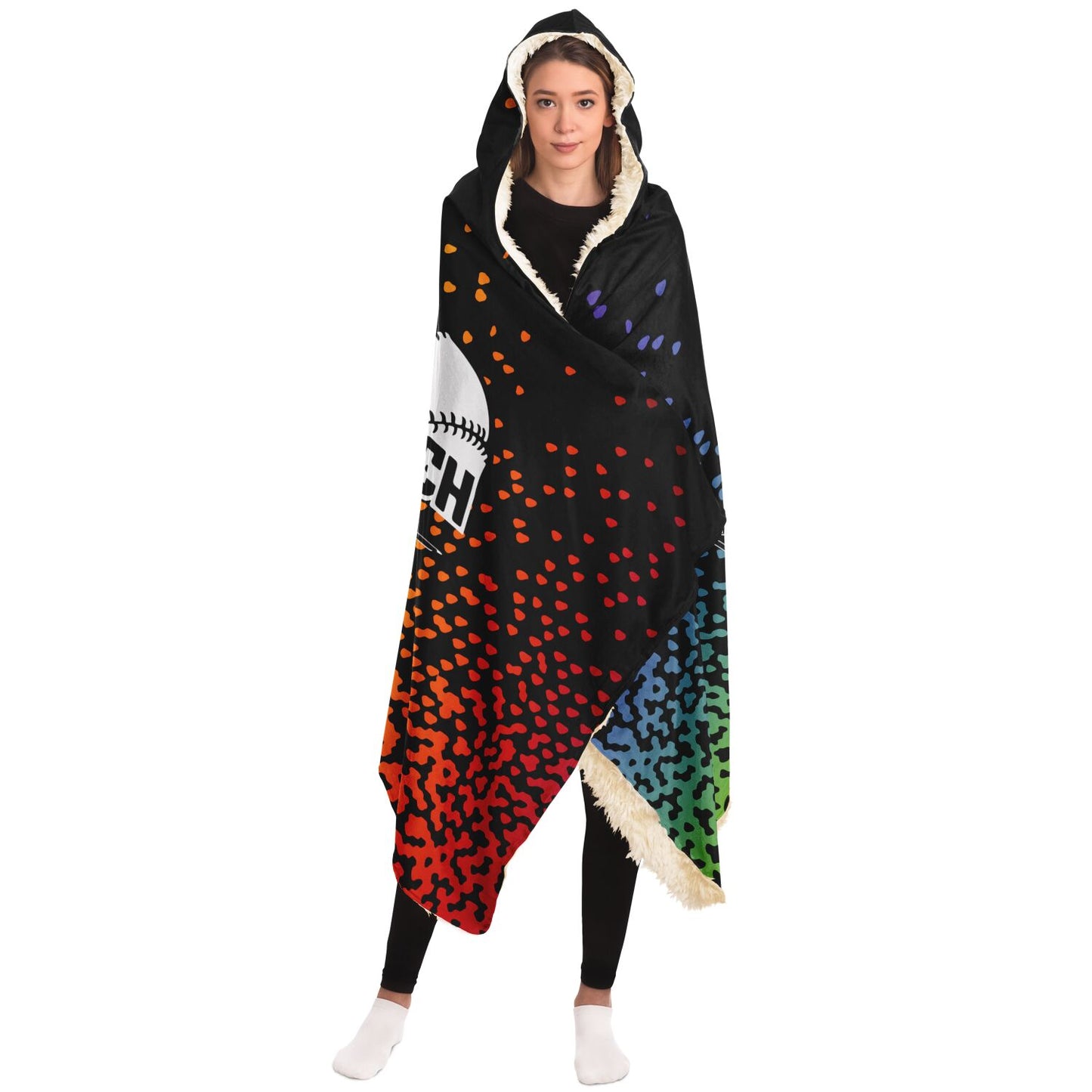 Hooded Blanket - Vacaville Girls Fastpitch